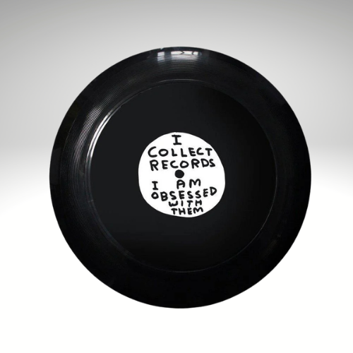 David Shrigley 'I Collect Records' Frisbee