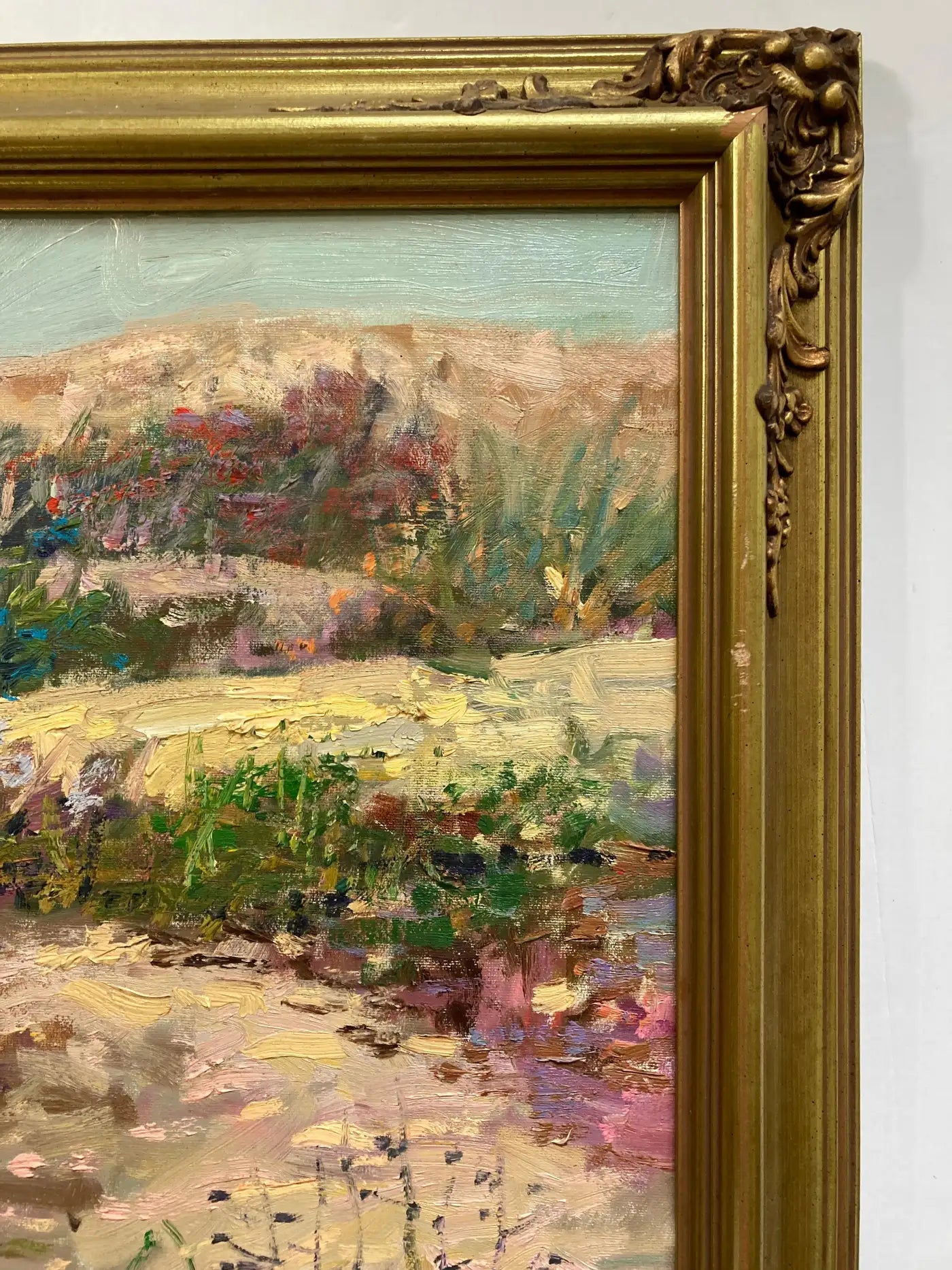 Edward Glafke 'Before Big Sur' Impressionist Landscape Painting