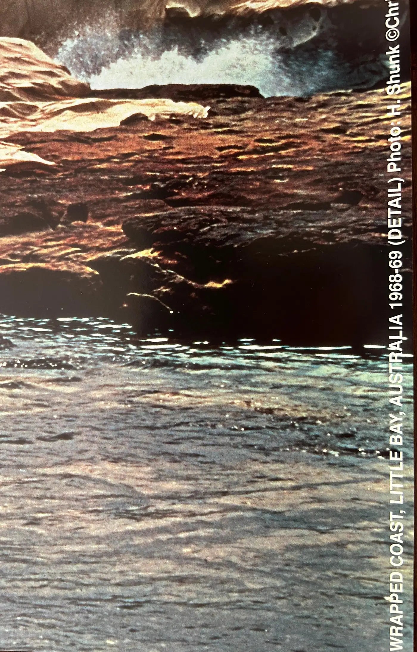 Christo and Jeanne-Claude 'Wrapped Coast' Little Bay, Australia Signed Print