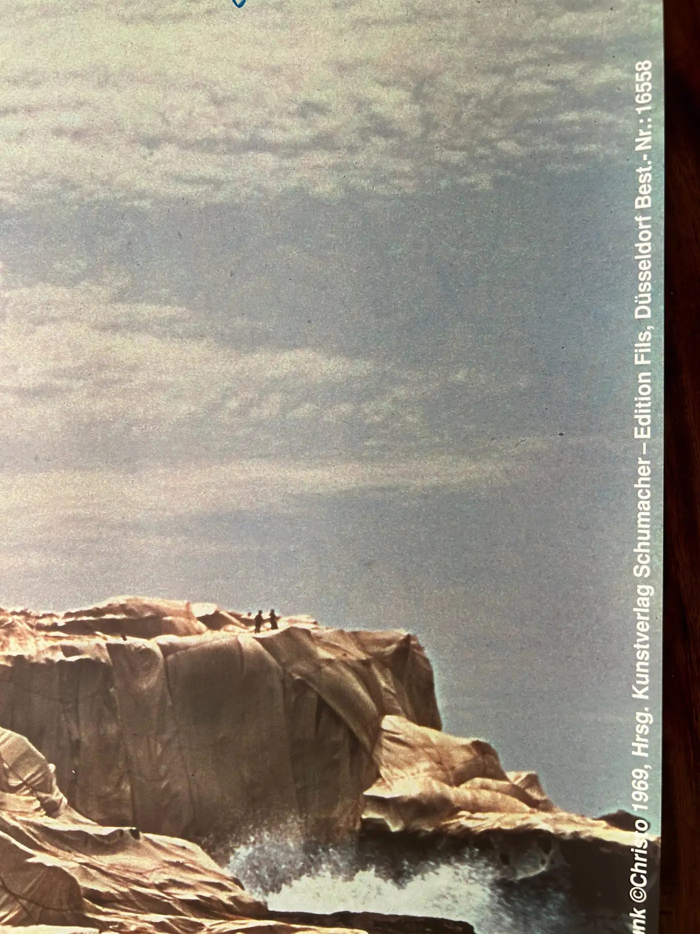 Christo and Jeanne-Claude 'Wrapped Coast' Little Bay, Australia Signed Print