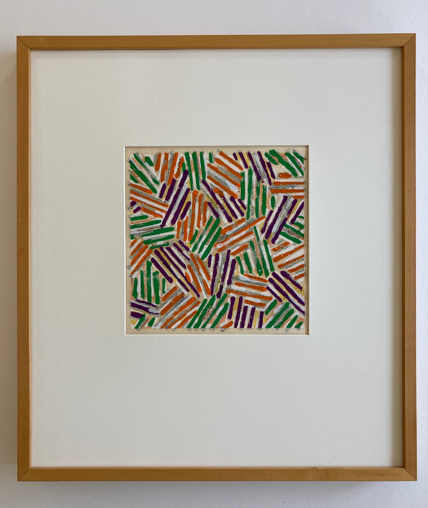 Jasper Johns 'Cross Hatch' - SOLD