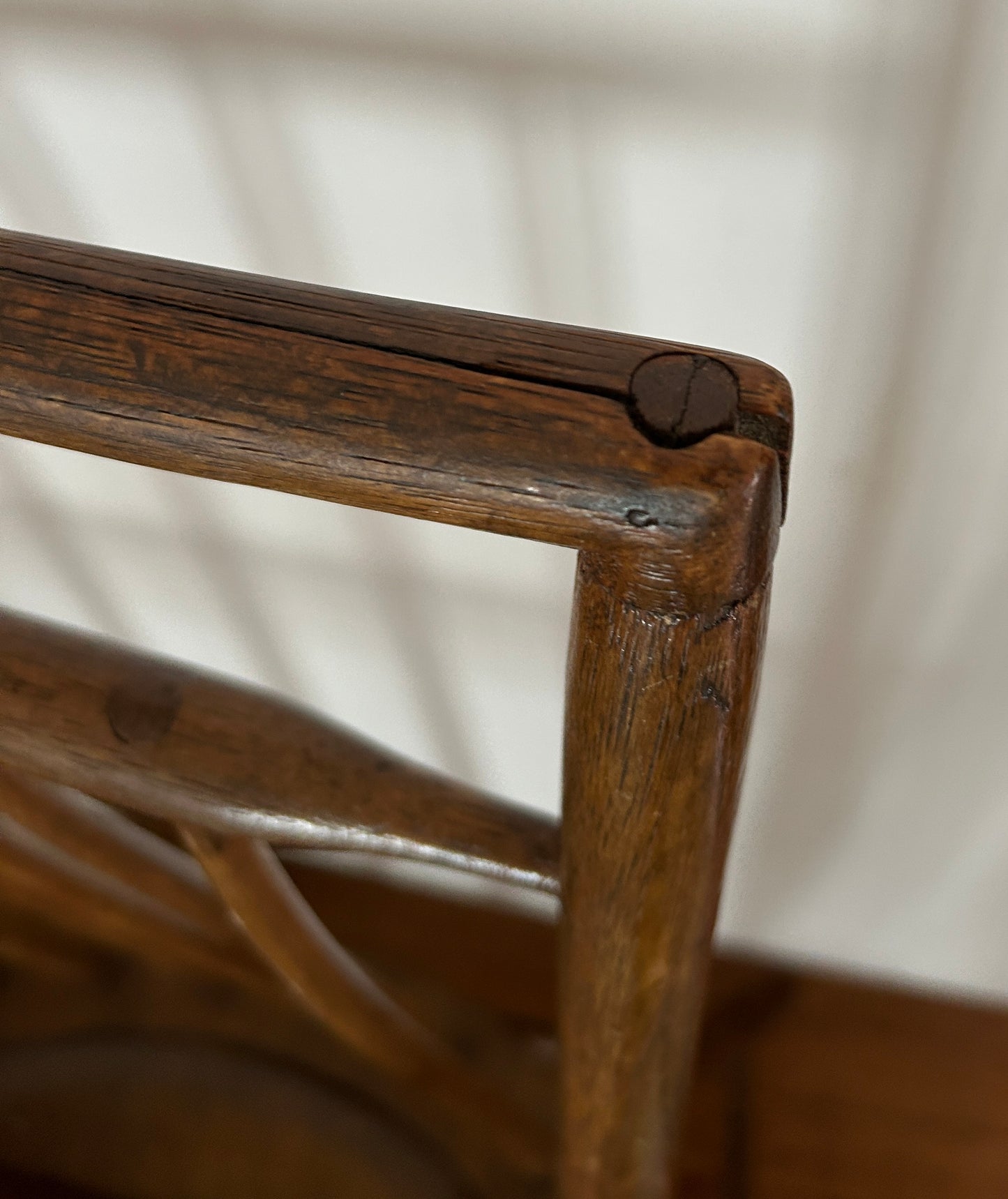 A set of five 19th c. American Windsor Bird Cage Chairs
