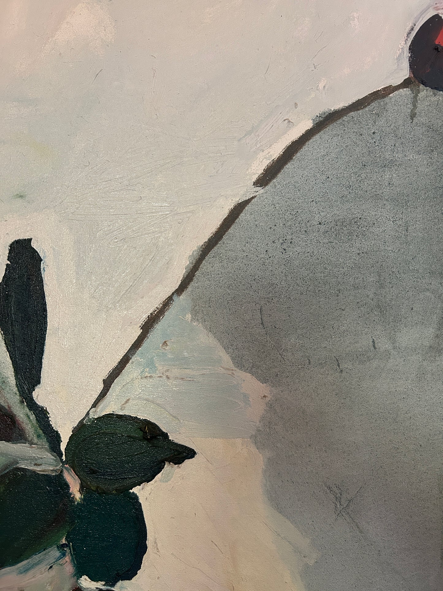 Marius Bosc 'Magdelena' Floral Still Life Painting