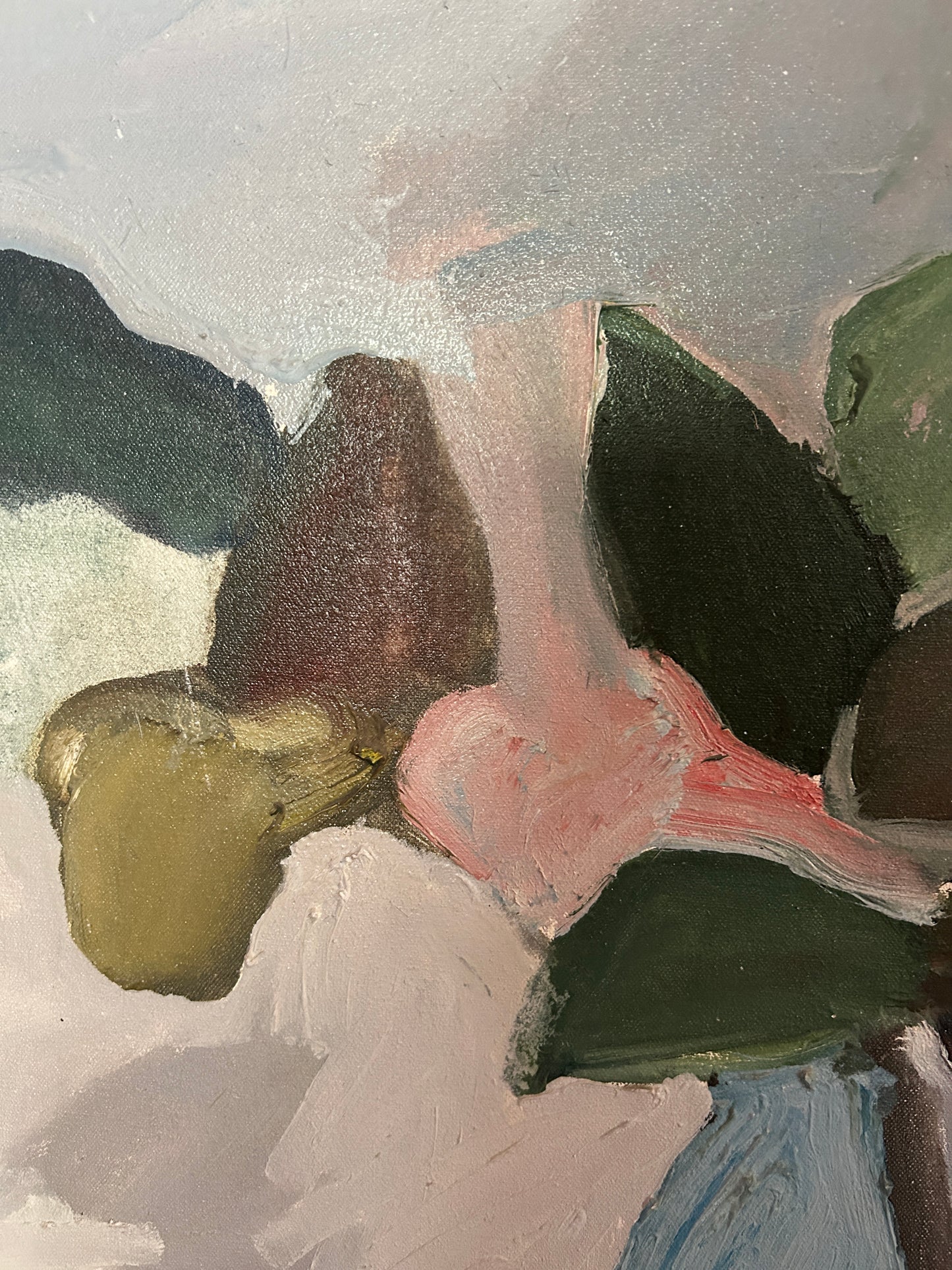 Marius Bosc 'Magdelena' Floral Still Life Painting