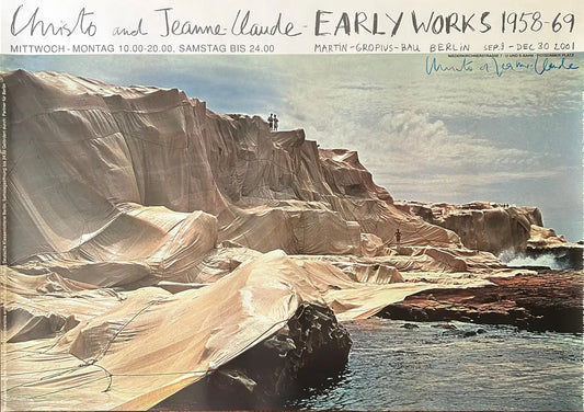 Christo and Jeanne-Claude 'Wrapped Coast' Little Bay, Australia Signed Print