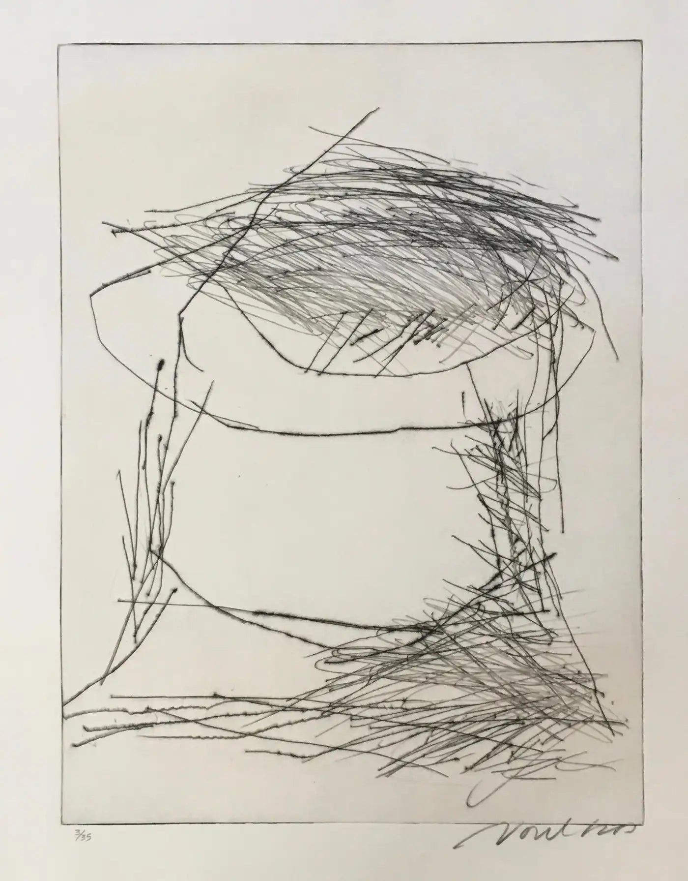 Peter Voulkos 'Atlantis Codex Series II' Signed Limited Edition Print