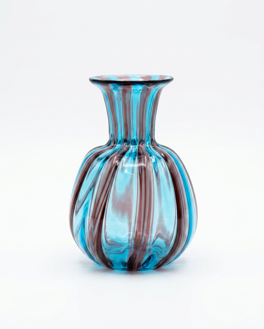 An Italian Murano Handblown Glass Bud Vase