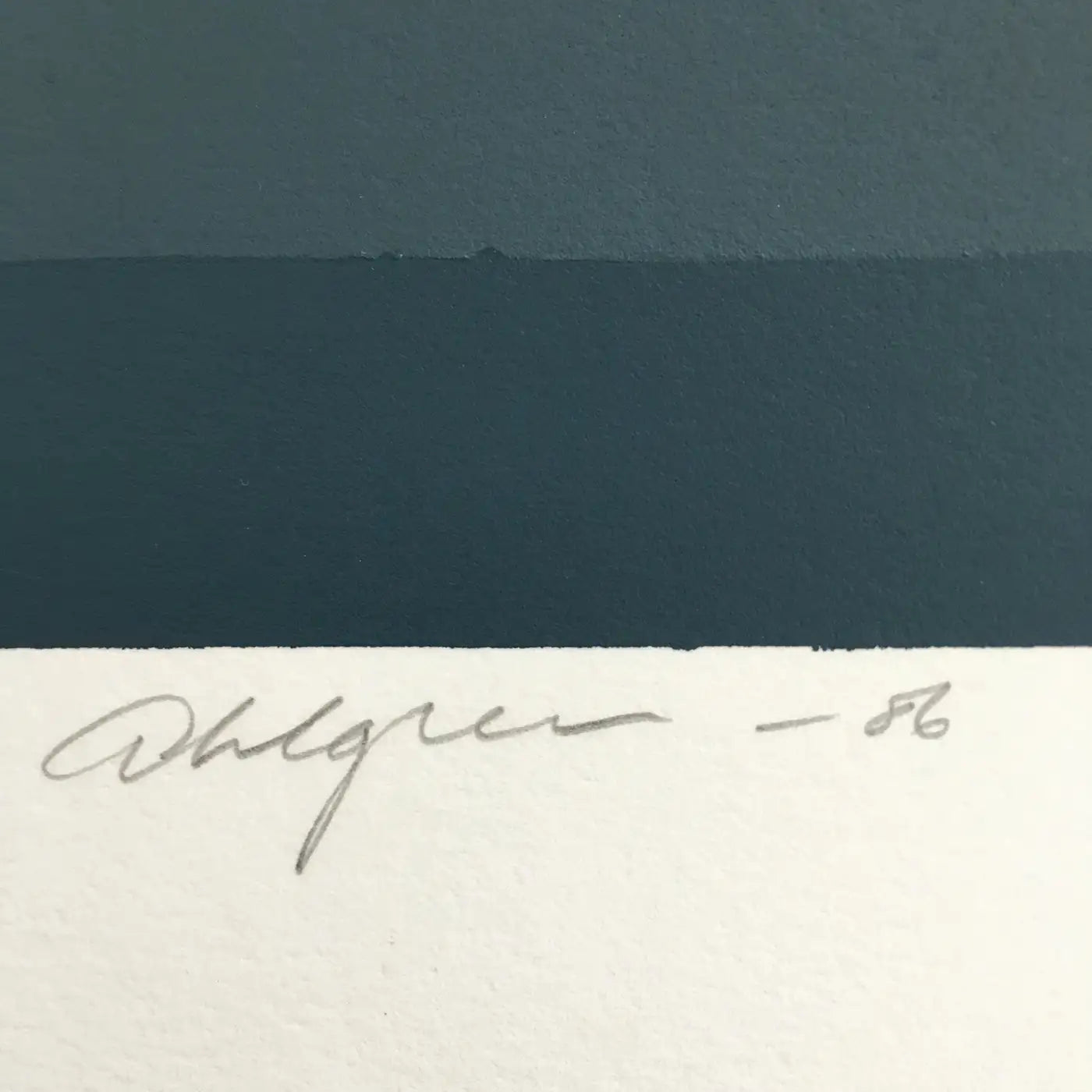 Roy Ahlgren 'Allegro' Signed Limited Edition Serigraph Print