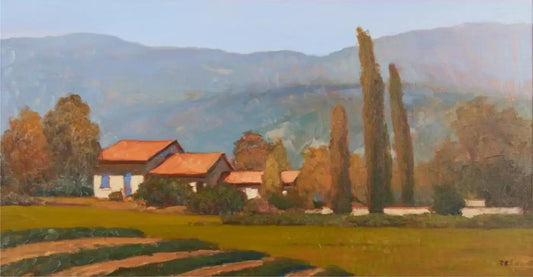 Brian Blood 'Country Farmhouse Provence' painting