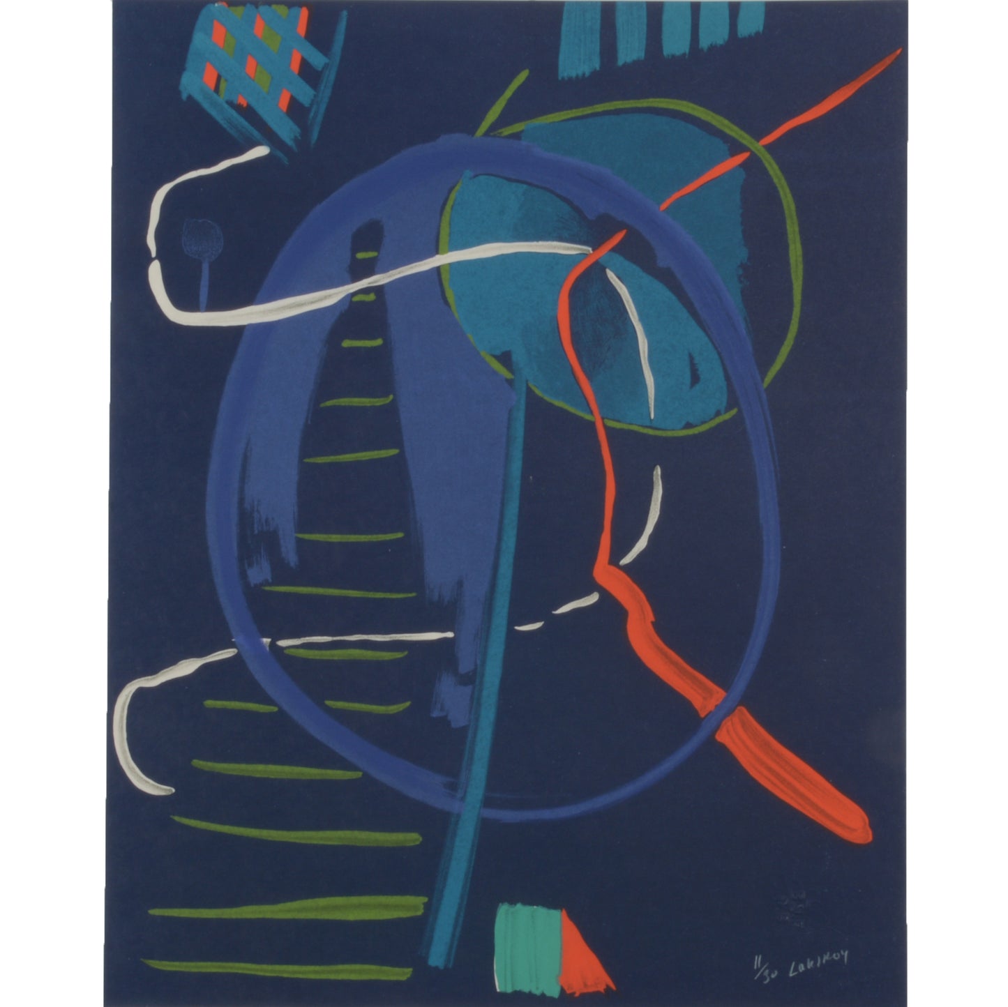 Andre Lanskoy Abstract Signed Print