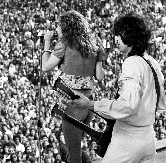 James Fortune: Robert Plant and Jimmy Page-The Darkroom Society