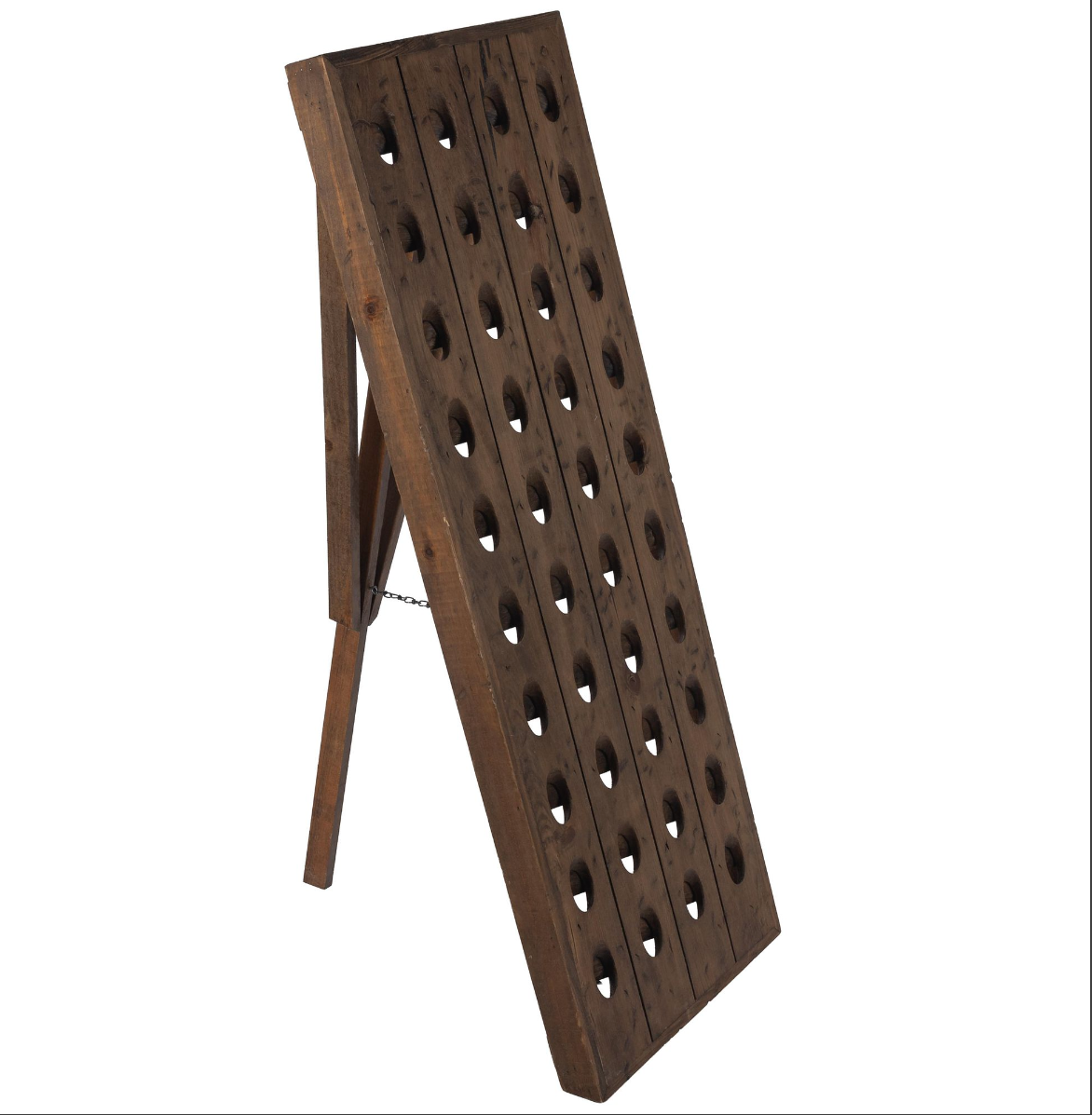 A Vintage French Style Wine or Champagne Riddling Rack