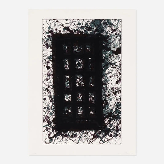 Sam Francis Signed, Limited Edition Abstract Expressionist Print