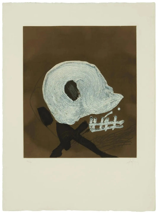 Antoni Tapies 'Grand Central' Limited Edition, Signed Lithograph