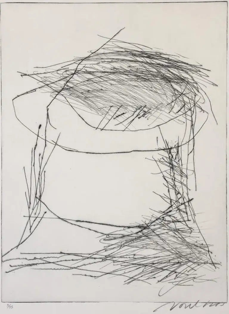 Peter Voulkos 'Atlantis Codex Series II' Signed Limited Edition Print